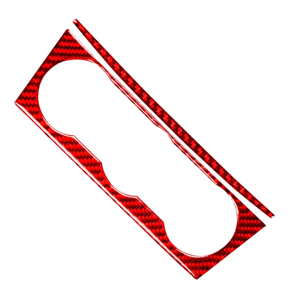 Carbon Fiber Air Conditioner Switch Knob Cover Trim for Subaru WRX (2015–2021)