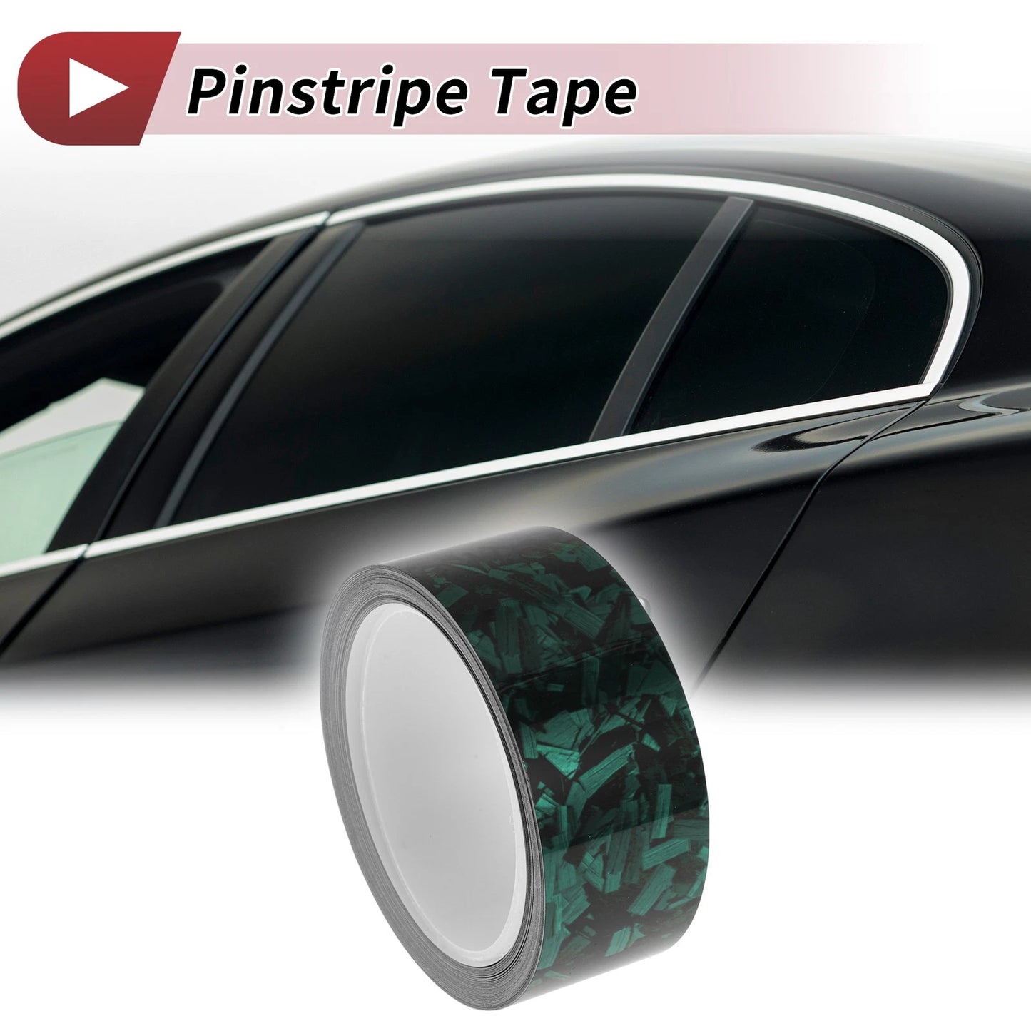 Pinstripe Tape 40mmx8.5m for Car Motorcycle Boat - Green
