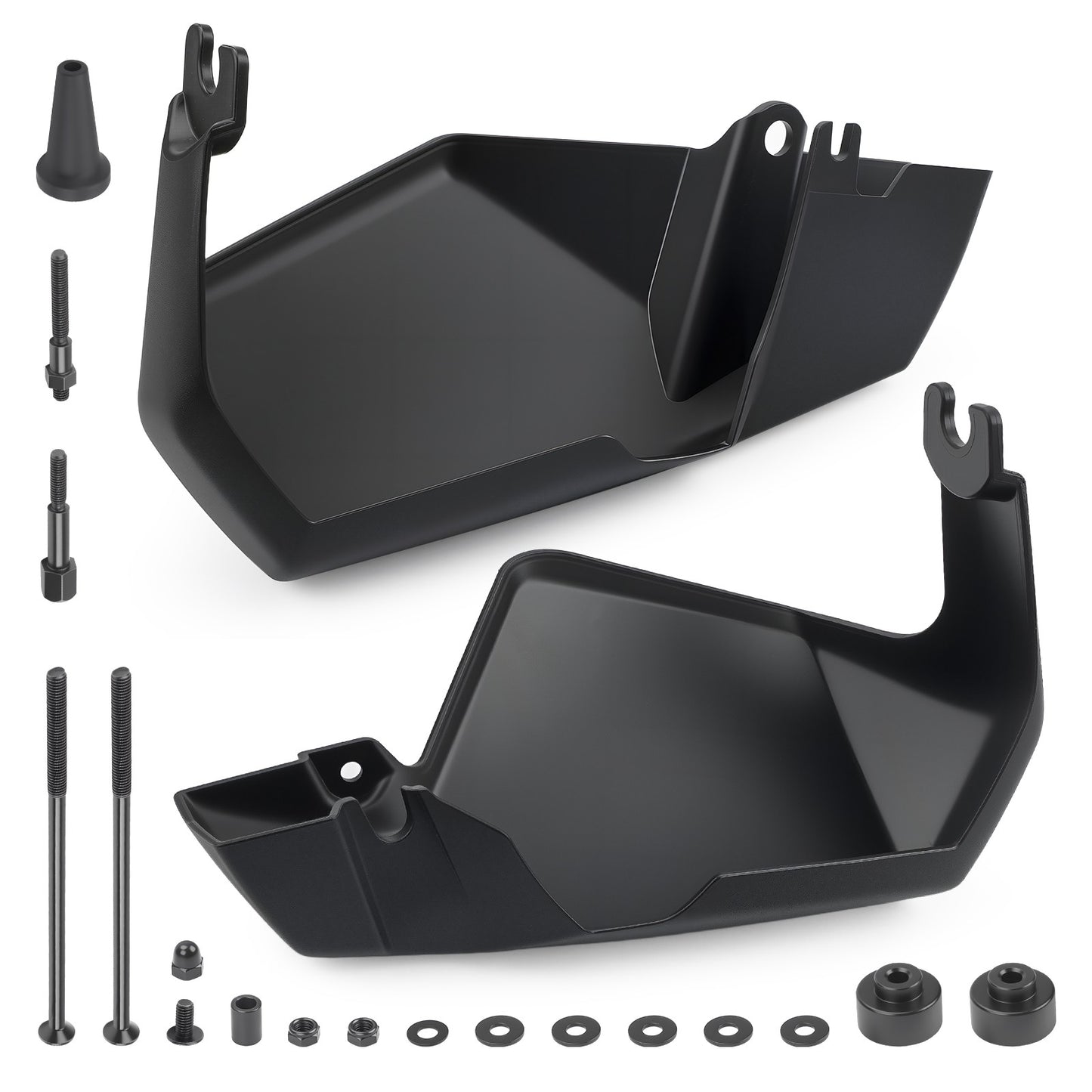 Black Hand Guard Set for Suzuki V-Strom 650 (2004–2011)
