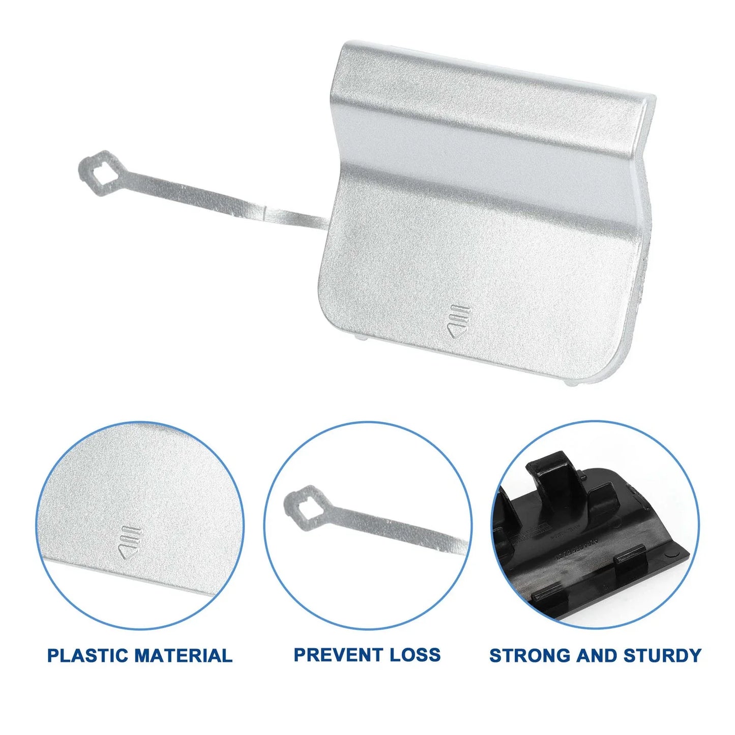 Rear Right Tow Hook Cover for Mercedes-Benz C-Class (2012-2015)
