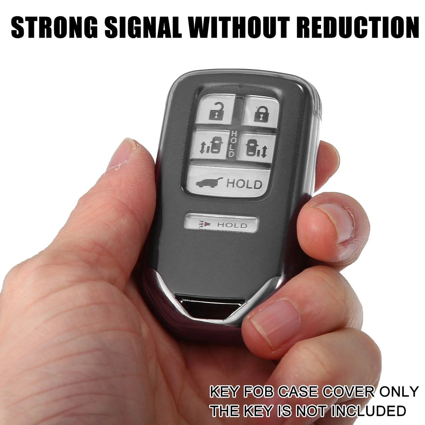 Key Fob Remote Control Cover TPU Shell for Honda Accord (2018-2023)