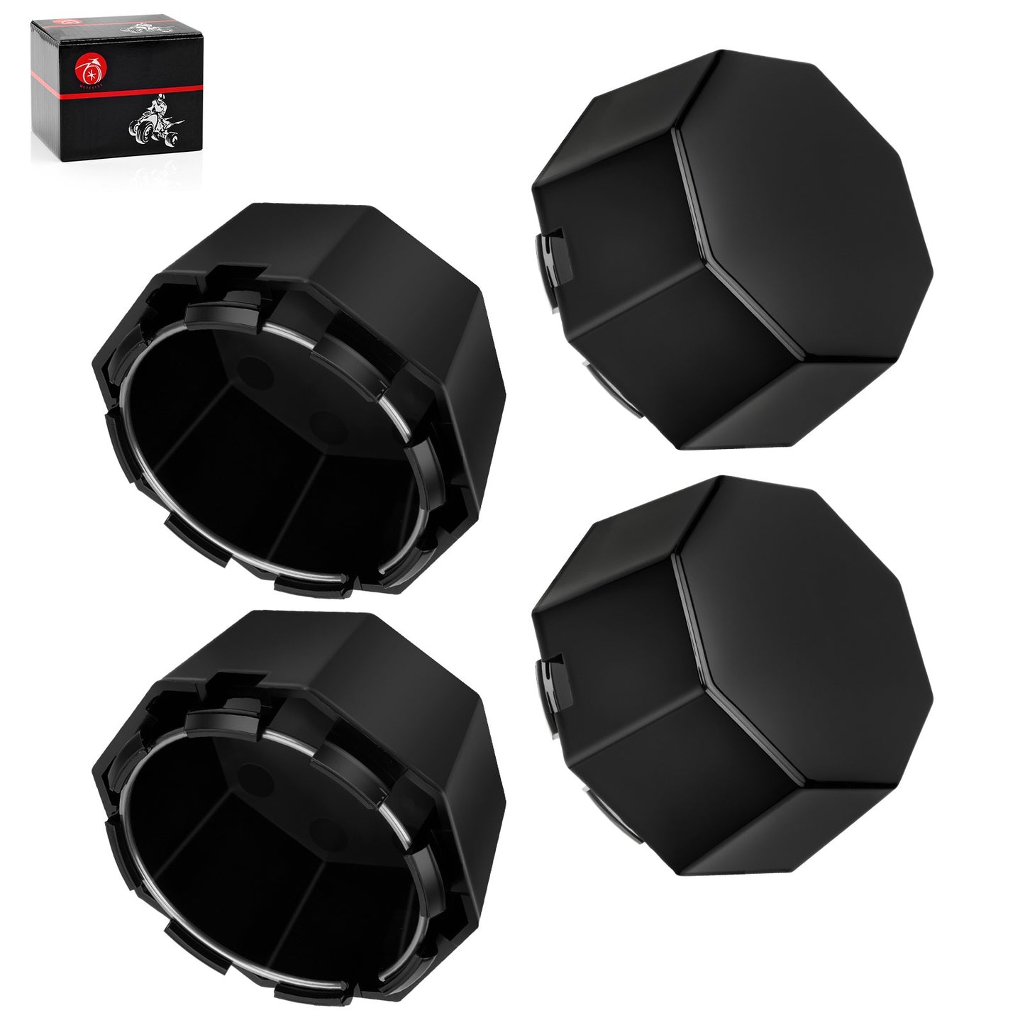Set of 4 Center Wheel Hub Caps for Polaris Sportsman 570 SP (2015–2025)