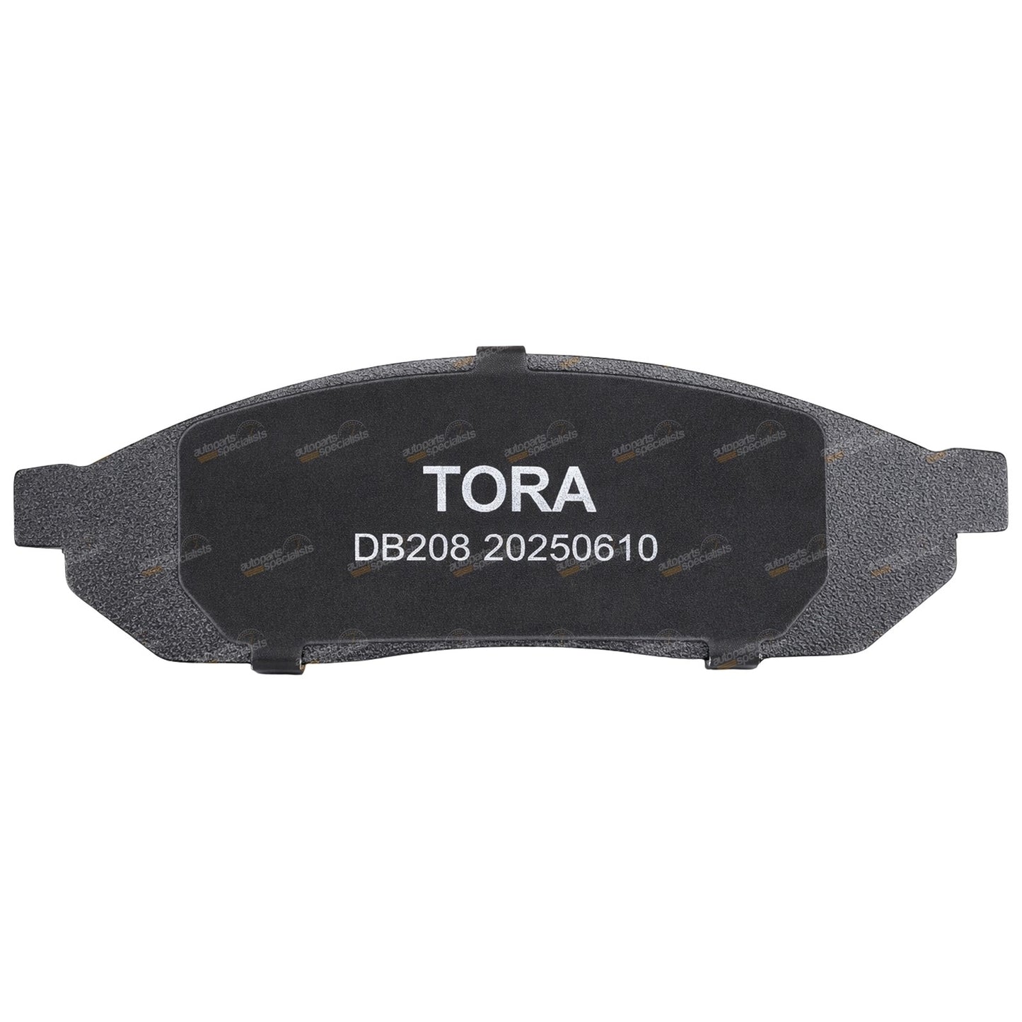 Set of 4 Front Disc Brake Pads for Suzuki Mighty Boy SS40T (1984–1989)