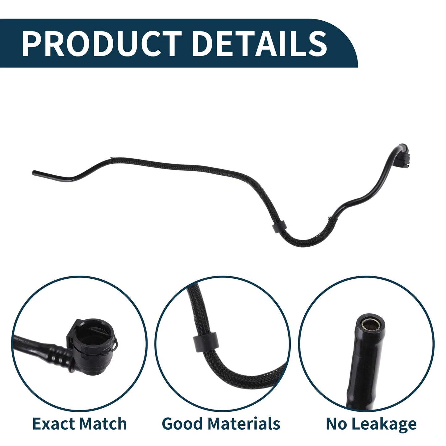 Radiator Hose for BMW 5 Series (G30) M5 2018-2020 No. 17127856748