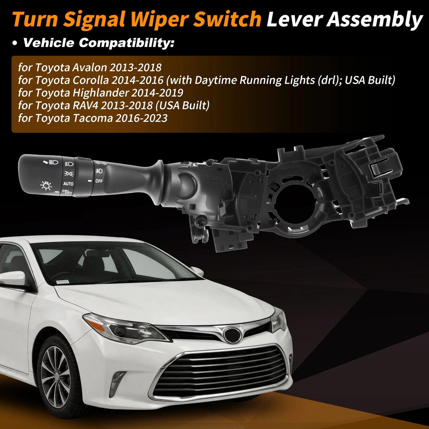 Turn Signal Switch for Toyota Avalon (1995–1999) No.1S12760