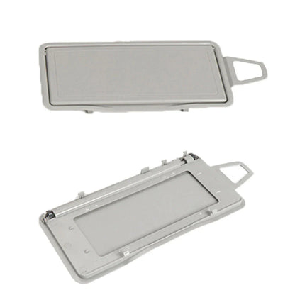 Gray Left Side Sun Visor Mirror Frame Cover for 1998-2005 Benz S-Class W220