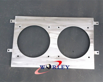 Aluminum Shroud & Fans for Chevy Impala, El Camino (1963-1968)