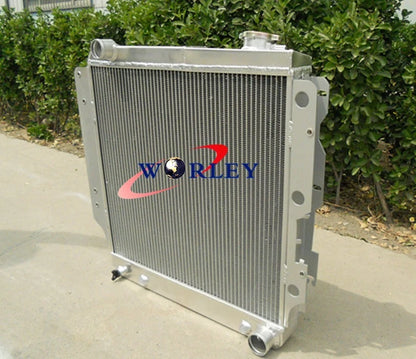 Aluminum Radiator with Fan for Jeep Wrangler YJ/TJ (1987–2006)