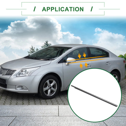 1pc Rear Right Window Seal No. 7573033040 for Toyota Camry (1997–2001)