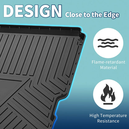 Cargo Liner Rear Trunk Mat for Jeep Wrangler JL (2018–2025) TPE 1 Pc