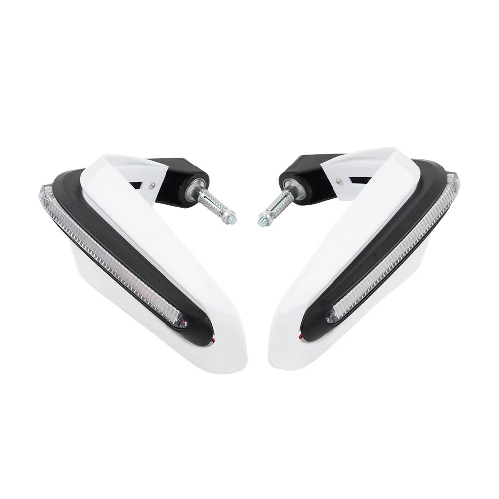 Universal 7/8" Motorcycle Handguard with LED Light for Dirt Bike ATV