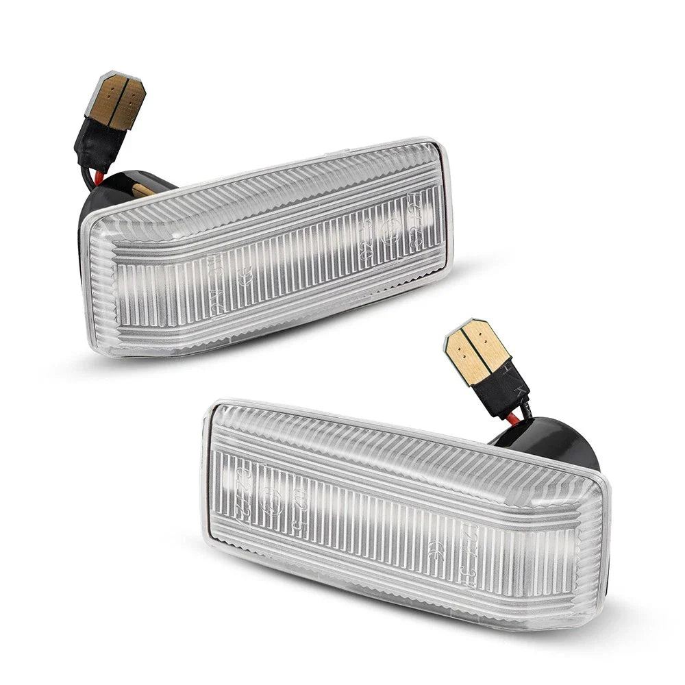 Smoke/Clear LED Side Marker Light for Mercedes W124 W201 W202 W140 R129