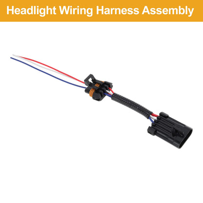 Headlight Wiring Harness Assembly for Polaris RZR Ranger (2015–2024)