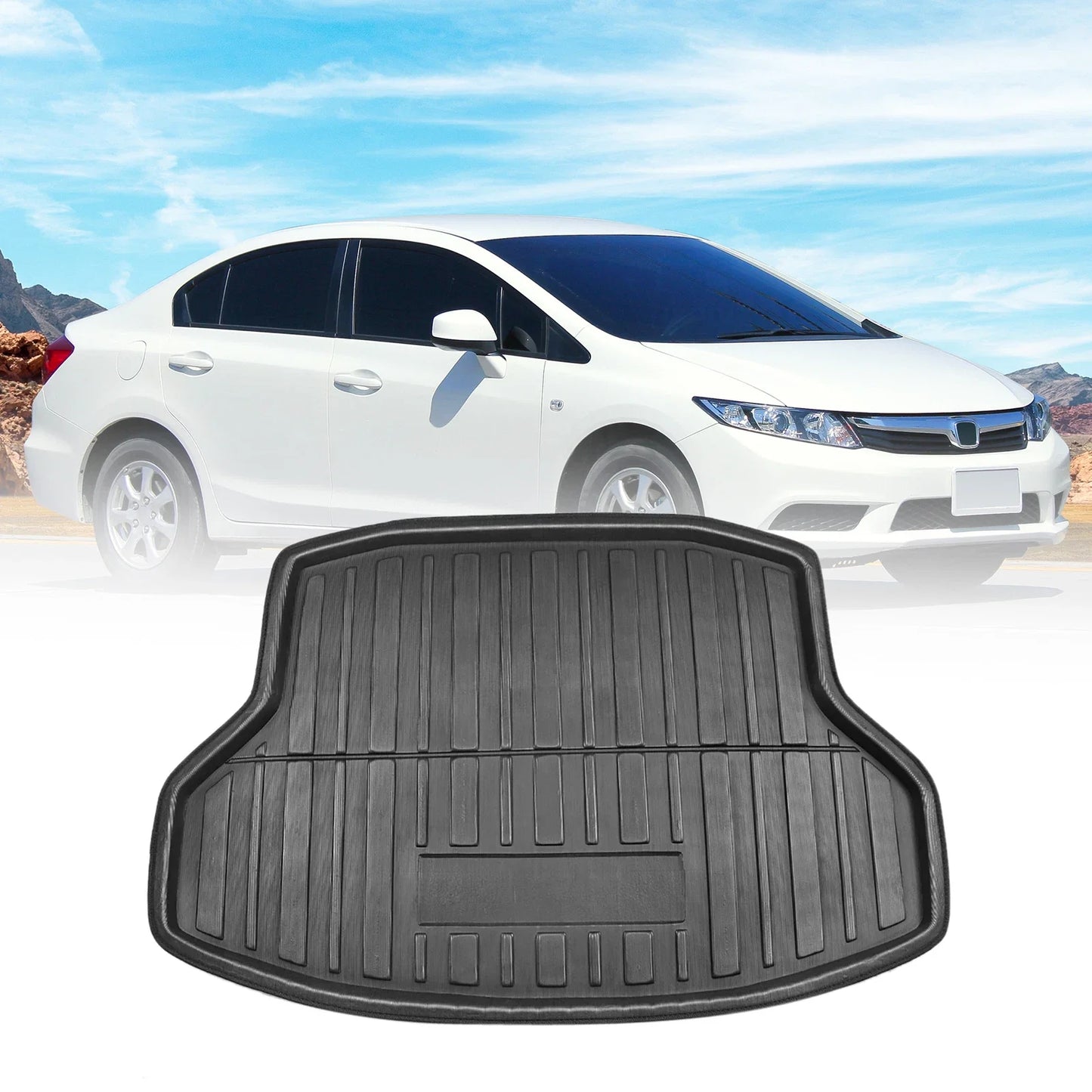 Cargo Trunk Tray Liner for Honda Civic (2017-2018)