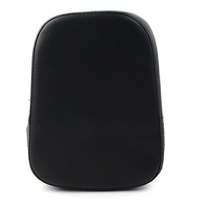 Sissy Bar Backrest Cushion Pad for Harley Chopper Black