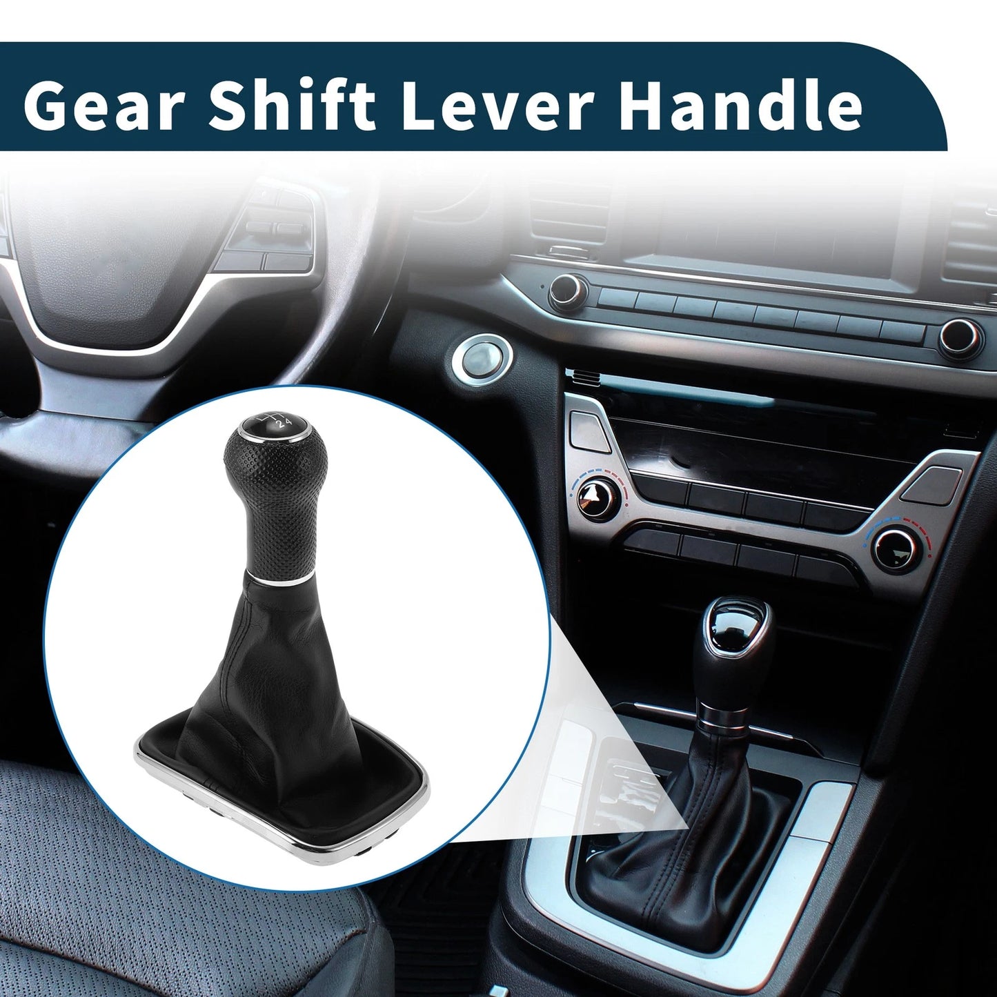Manual Transmission Gear Shift Knob Handle for Volkswagen Golf