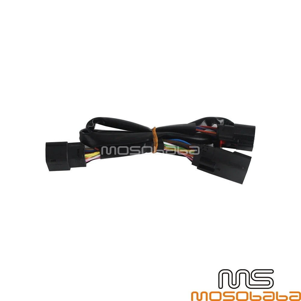 LED Tour-Pak Brake Tail Side Lights Wiring Harness for Harley CVO Street 23