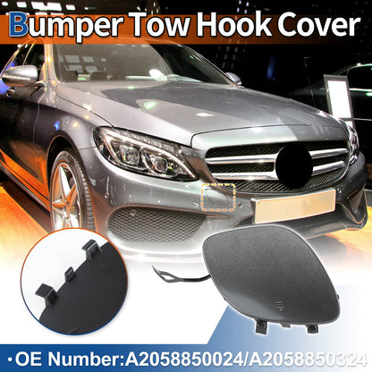 Tow Hook Cover for Mercedes-Benz C300 (2015–2018) No.A2058850024 Grey