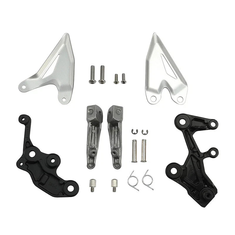 Driver Rider Footpegs Bracket for Kawasaki Ninja 400 2018-2024, Ninja 500 2024