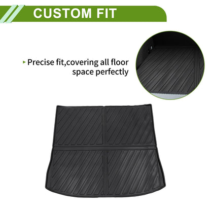 Rear Trunk Mat for Ford Edge 5Seat (2015–2024) TPE Cargo Liner