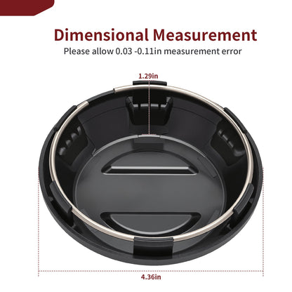 2 Center Hub Wheel Caps for Polaris RZR PRO XP 4 Sport (2021–2025)
