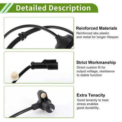 ABS Wheel Speed Sensor No.F9ZZ2C190DB for Ford Mustang