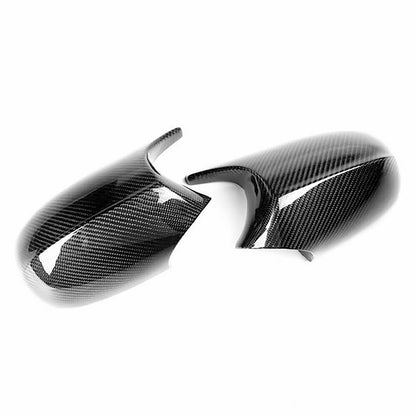 Carbon Fiber M3 Style Mirror Cover Caps for BMW E90 E92 E93 (2007–2013)