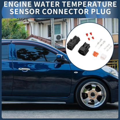 2 Pin Engine Water Temperature Sensor Connector Plug for Nissan