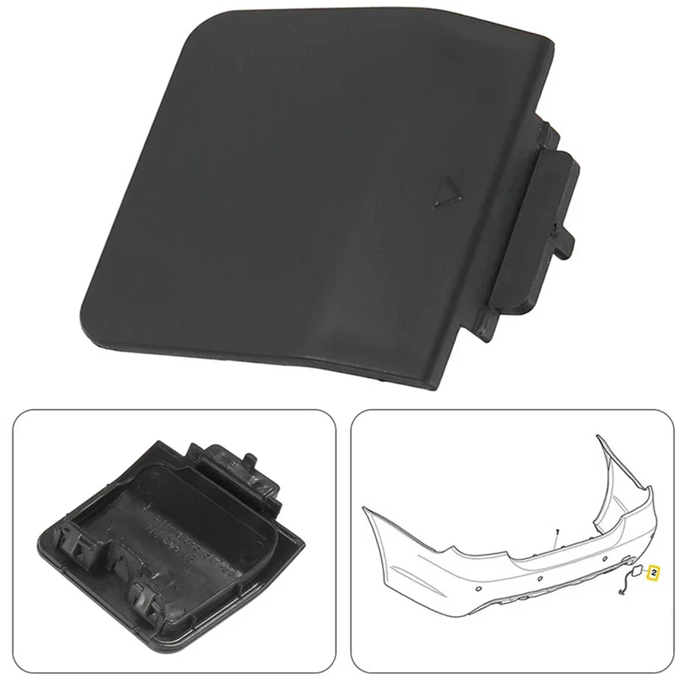 Rear Bumper Tow Eye Hook Cover for BMW E60 5 Series (2005-2010)