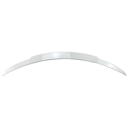 Rear Trunk Spoiler Lip Wing for Benz C-Class W205 C63 2015-2021 White