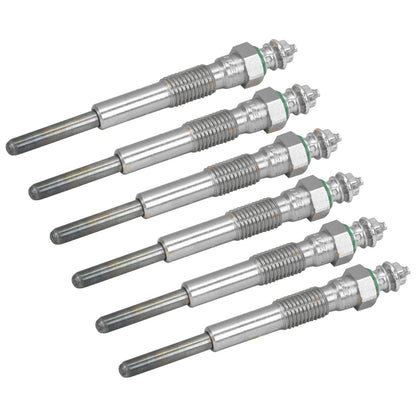 6 Glow Plugs for Landcruiser HZJ70 HZJ73 HZJ75 (1988–1999) 4.2L Diesel