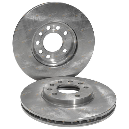 Set of 2 Front Disc Brake Rotors for Holden Vectra ZC (2003–2005)