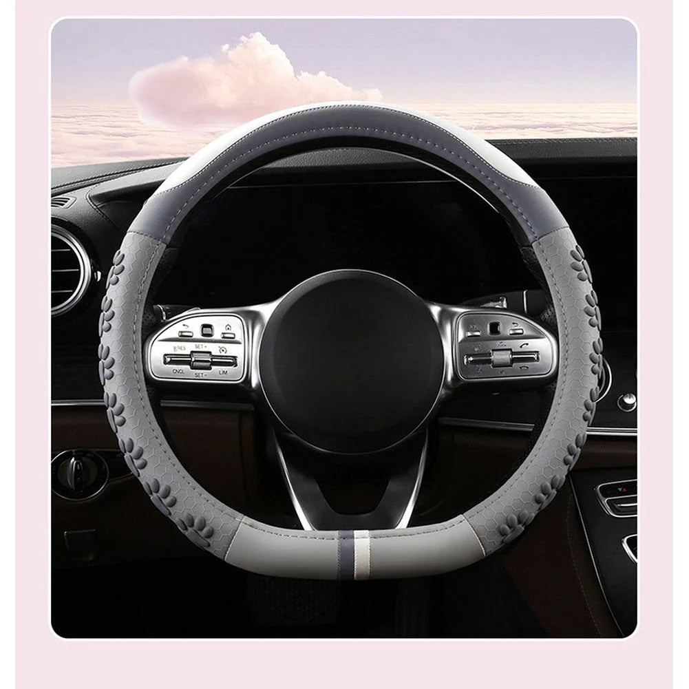 Cat Paw Silicone Steering Wheel Cover 36–38cm
