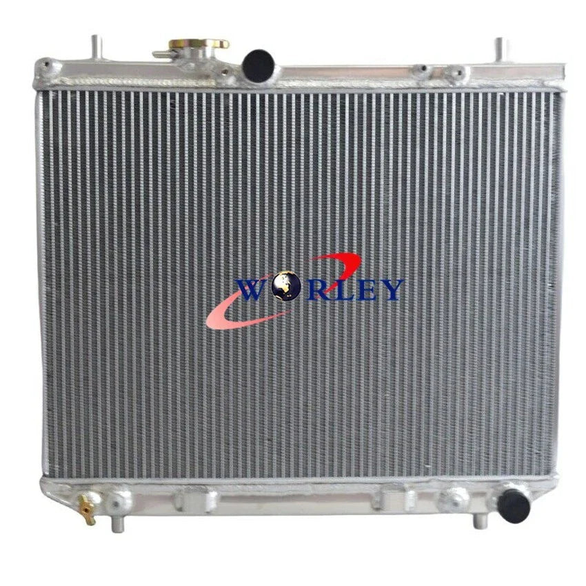 2Row Aluminum Radiator + Fan for Daihatsu Terios J100 J102 1997-2005