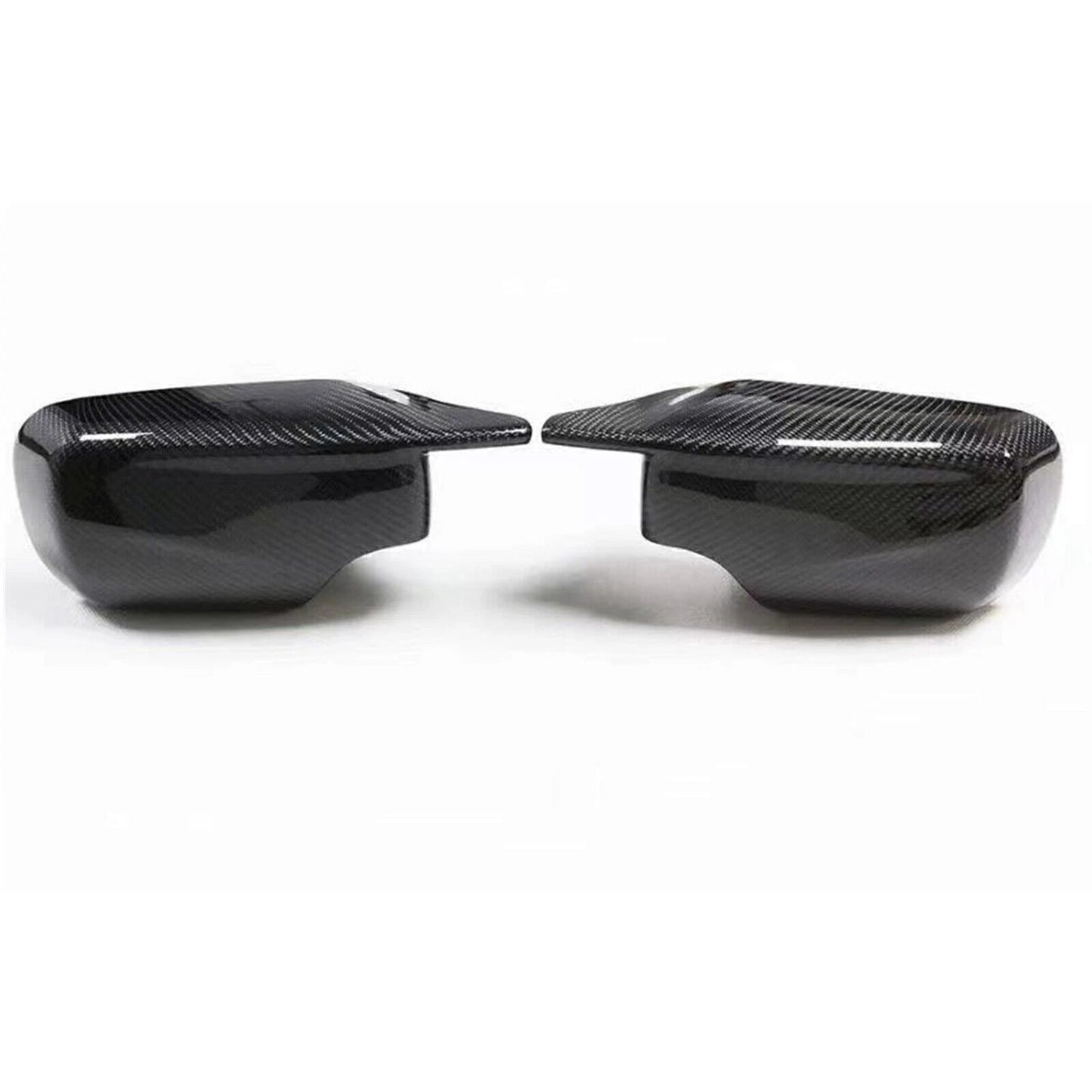 1 Pair Carbon Fiber Rear View Side Mirror Covers for BMW E46 325i 330i (1998-2005)