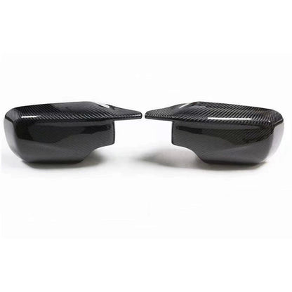 1 Pair Carbon Fiber Rear View Side Mirror Covers for BMW E46 325i 330i (1998-2005)