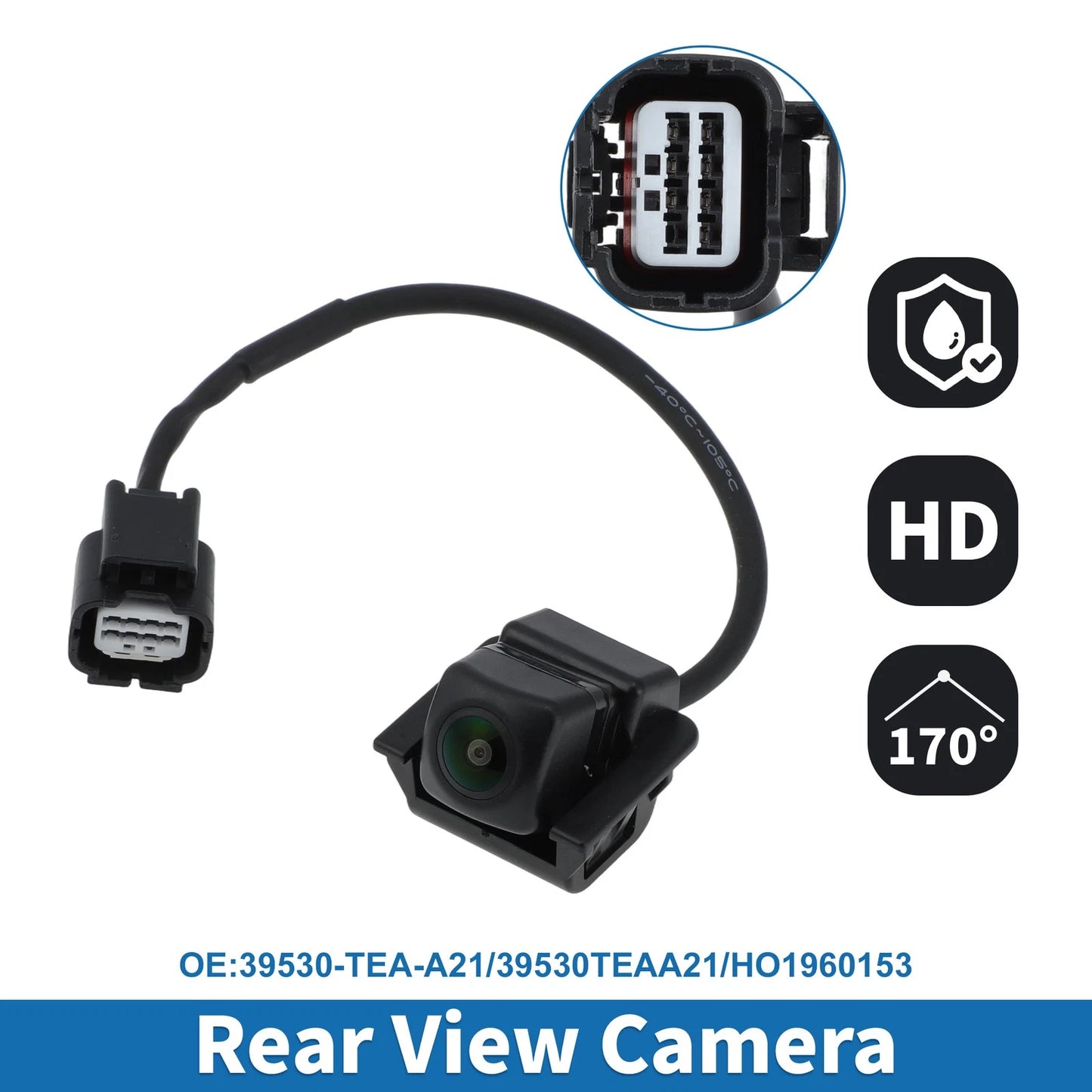 Rear View Backup Reverse Camera for Honda Civic (2018–2021) 39530TEAA21/HO1960153