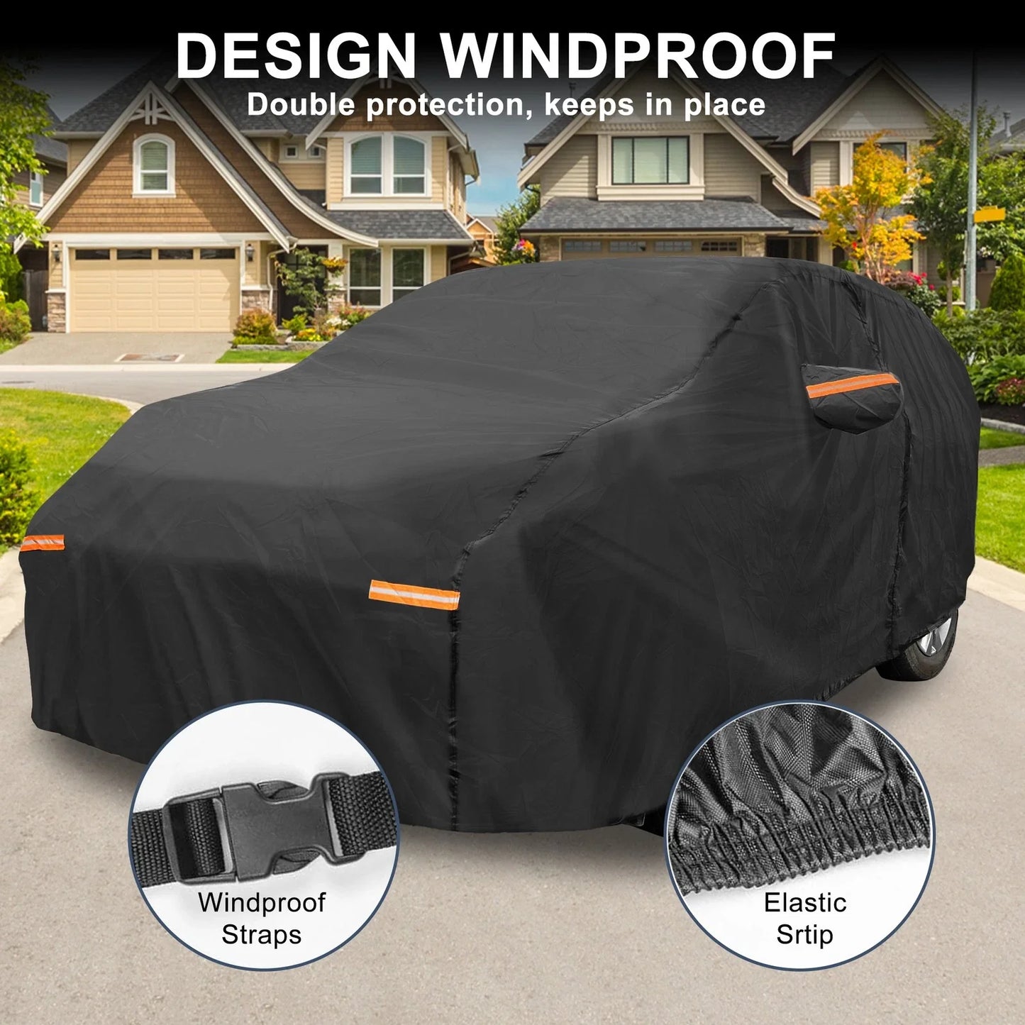 Waterproof Spunlace Cotton Car Cover for Honda Odyssey (2018-2023)