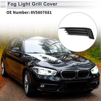 1pc Fog Light Grill for Audi A3 S3 (2013–2017) No. 8V5807681 Black