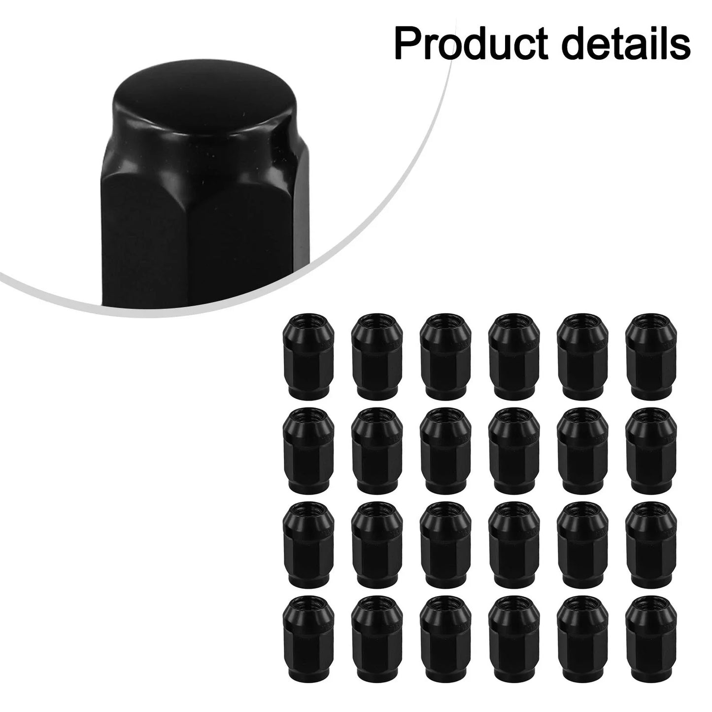 24pc M12x1.5 Wheel Nuts for LandCruiser Prado Ford