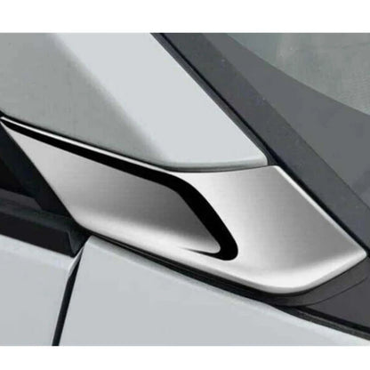 2 x Chrome Window A Pillar Cover Trim Decor for Toyota Corolla Cross (2022–2023)