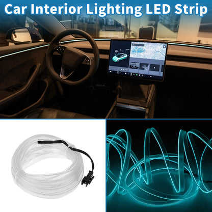 LED Strip Neon Wire Interior Decoration Lighting for Universal Cars (USB)