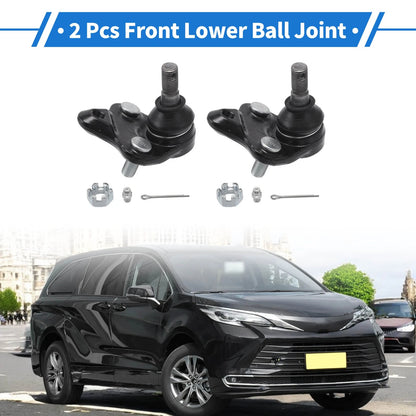 2X Front Lower Ball Joints for Toyota Corolla (1996–2008) No. 43330-19115/43330-09230