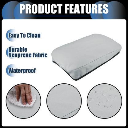 Armrest Protector Cover Pad for BMW X3 (2011–2023) Neoprene Gray