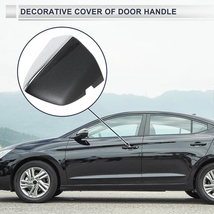 Front Right Door Handle Lock Cylinder Cover for Volkswagen Sagitta (2019–2021) Black