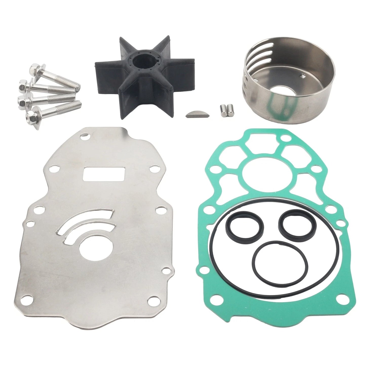 Water Pump Repair Kit for Yamaha F225 F250 F300 Outboards (2000–2023)