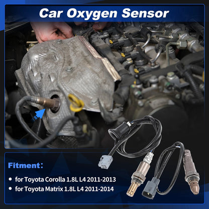 2X Upstream & Downstream Oxygen Sensor for Toyota Corolla 1.8L L4 (2011–2013)