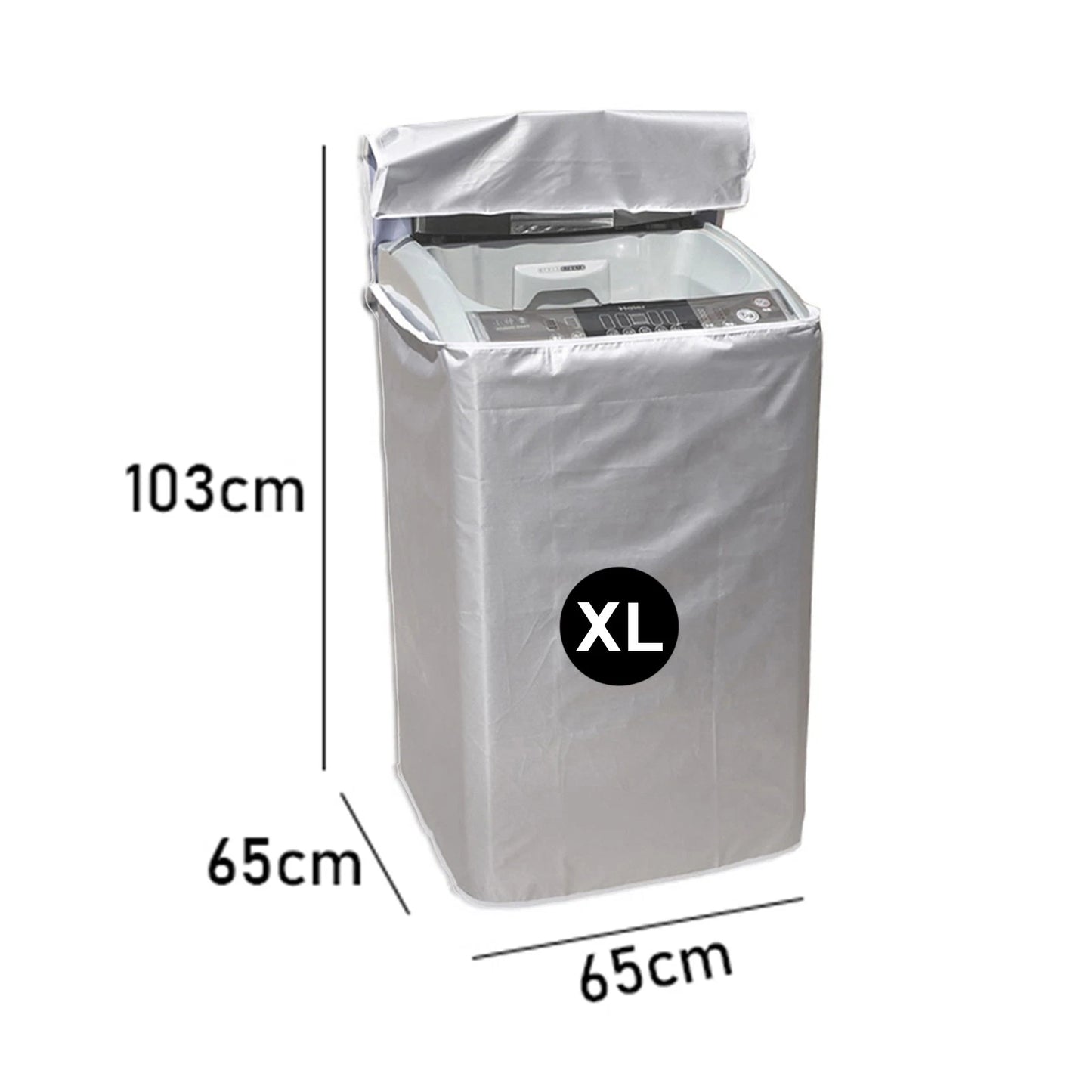 Washing Machine Cover Waterproof for Front Loading Dryer (Universal Fit)
