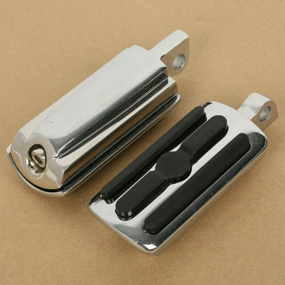 1 1/4" Short Angled Highway Bar Engine Guard Footpegs for Harley
