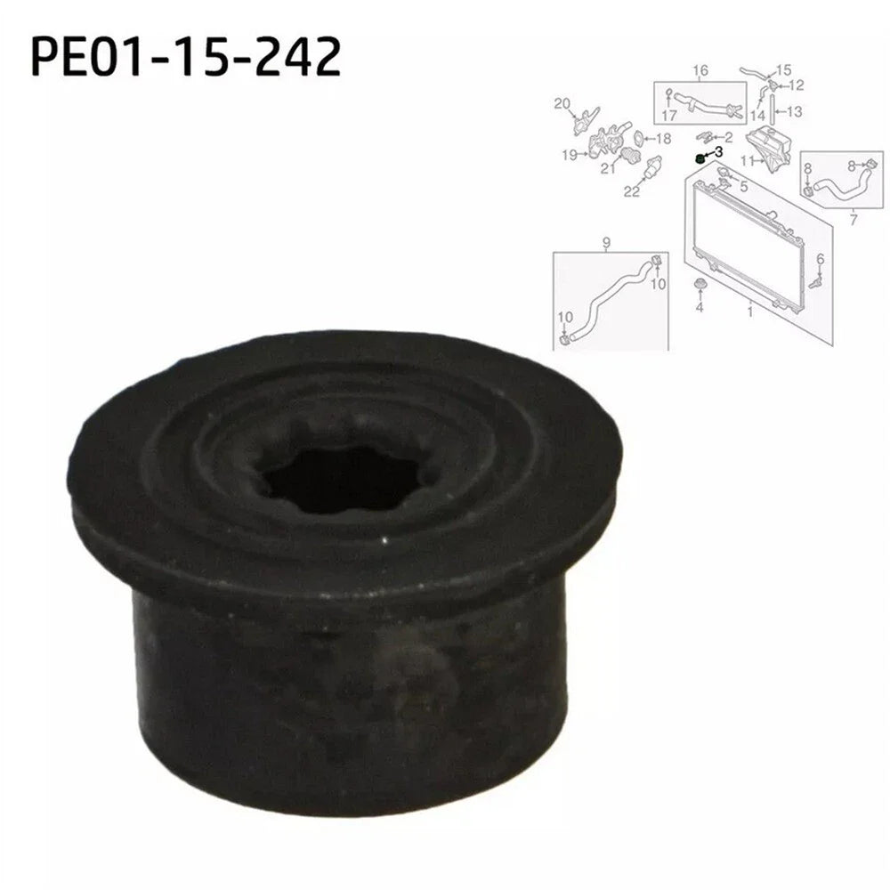 Upper Radiator Rubber Bushing Mount Insulator for Mazda 3 6 CX-5 (2004-2023)